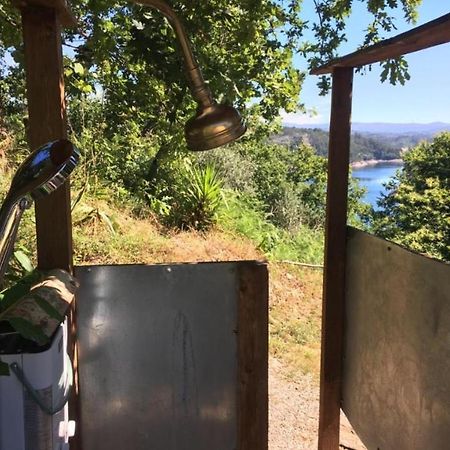 Star Gazing Luxury Yurt With River Views, Off Grid Eco Living Vale do Barco Buitenkant foto
