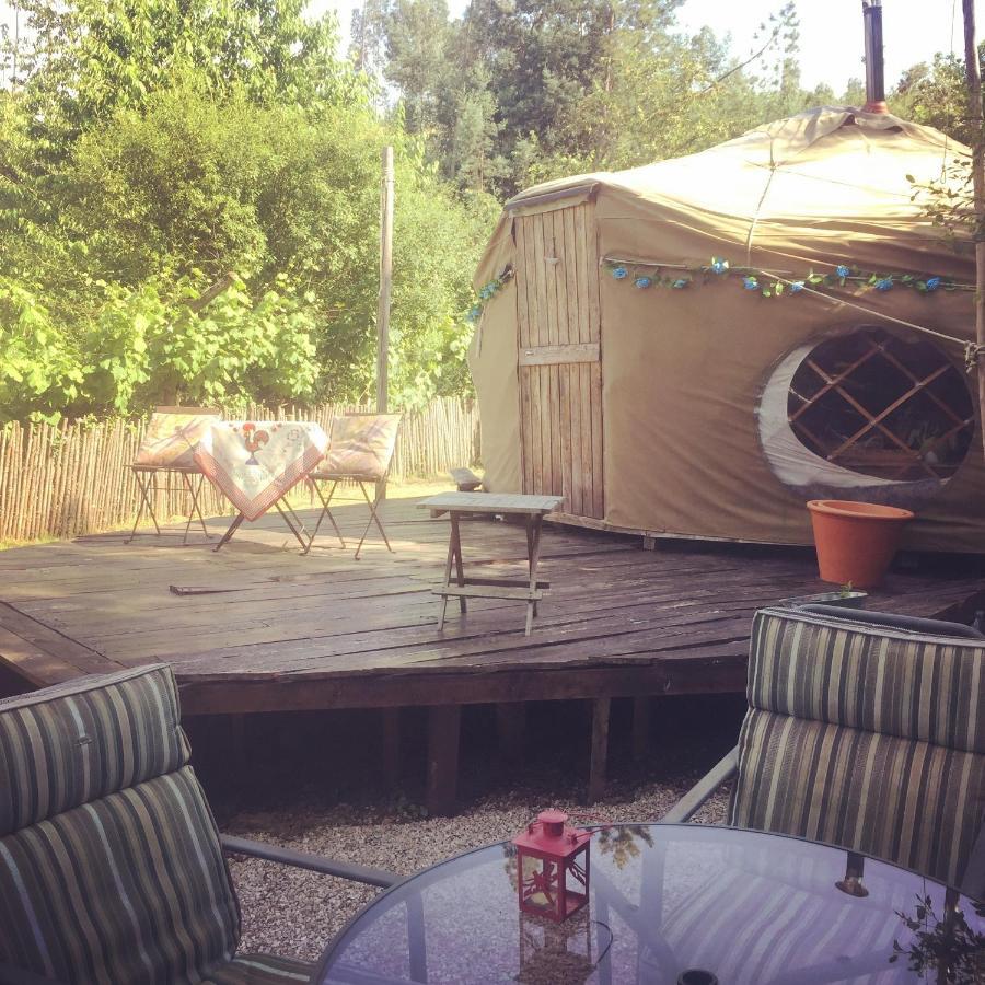 Star Gazing Luxury Yurt With River Views, Off Grid Eco Living Vale do Barco Buitenkant foto