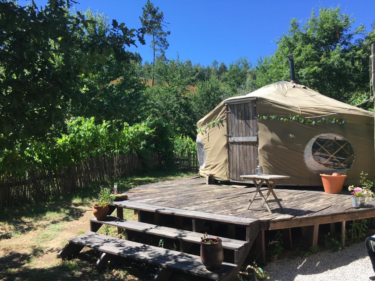 Star Gazing Luxury Yurt With River Views, Off Grid Eco Living Vale do Barco Buitenkant foto