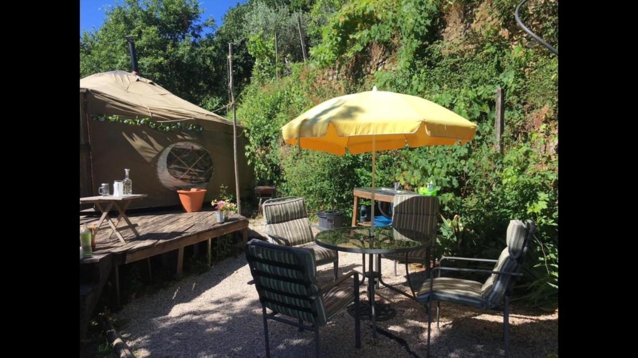 Star Gazing Luxury Yurt With River Views, Off Grid Eco Living Vale do Barco Buitenkant foto